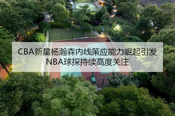 CBA新星杨瀚森内线策应能力崛起引发NBA球探持续高度关注