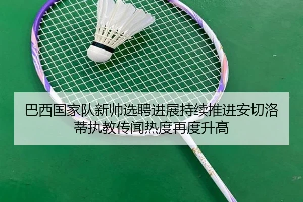 巴西国家队新帅选聘进展持续推进安切洛蒂执教传闻热度再度升高